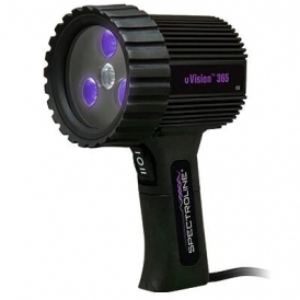 UV-365MEH Uvision™ 365 LED 365nm Ultraviolet (UV-A) Blacklight Lamp