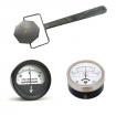 Two gauges and a pie field gauge